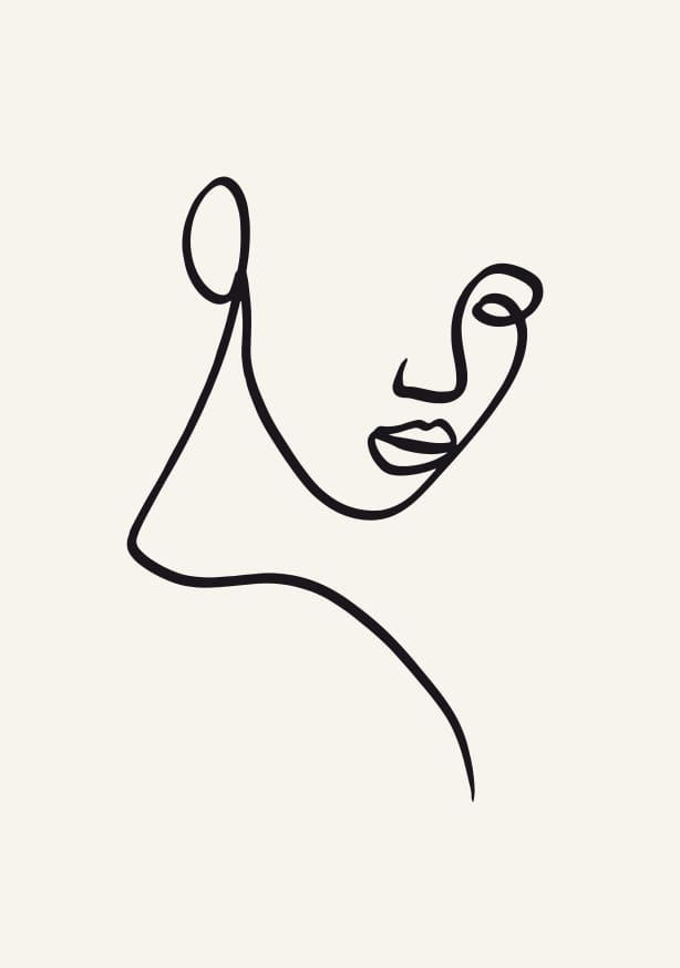 Quadro Simple Face - Obrah | Quadros e Posters para Transformar a Parede