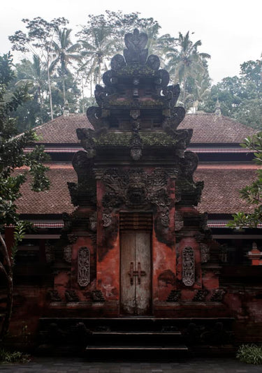 Quadro Bali Hindu Tempels Palms - Obrah | Quadros e Posters para Transformar a Parede