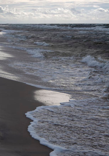 Quadro Greige Golden Evening Beach Walk - Obrah | Quadros e Posters para Transformar a Parede