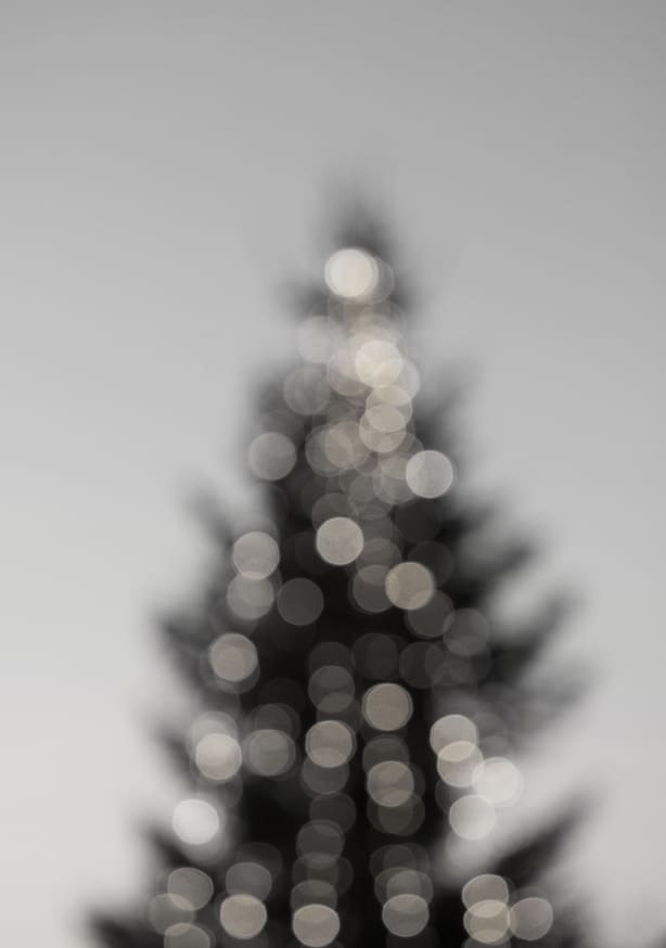 Quadro Merry, Merry Christmas Black & White Ed - Obrah | Quadros e Posters para Transformar a Parede