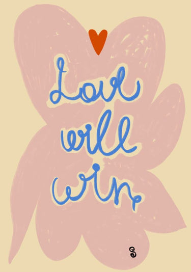 Quadro Love Will Win