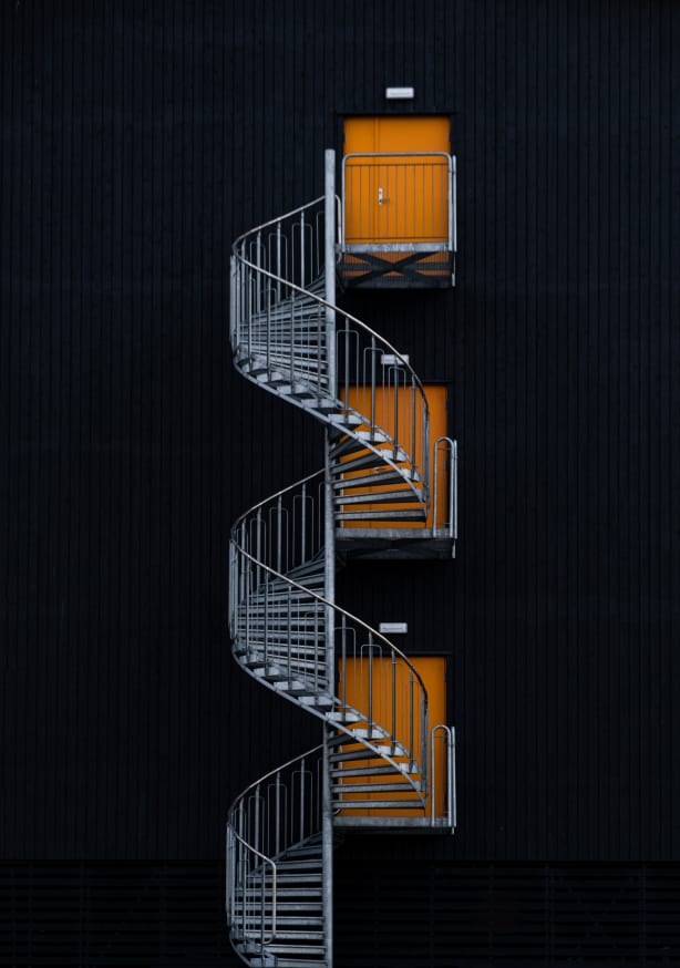 Quadro Spiral Staircase By Rolf Endermann - Obrah | Quadros e Posters para Transformar a Parede