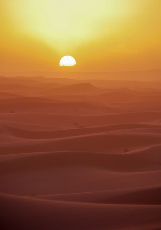 Quadro Sunset Over Dunes By Riosolar - Obrah | Quadros e Posters para Transformar a Parede