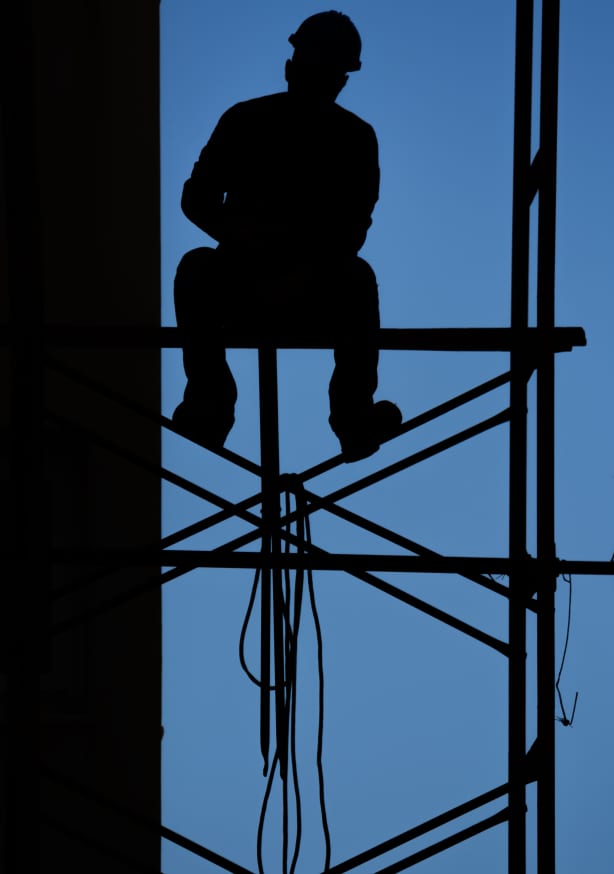 Quadro Men at work #1 - Obrah | Quadros e Posters para Transformar a Parede