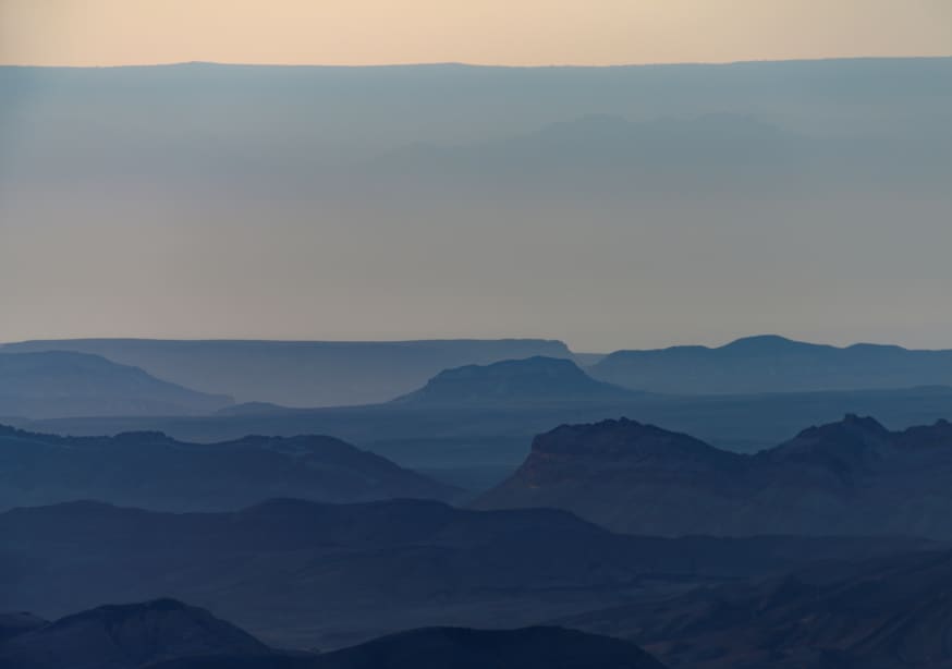 Quadro Sunrise over Ramon crater #5 - Obrah | Quadros e Posters para Transformar a Parede