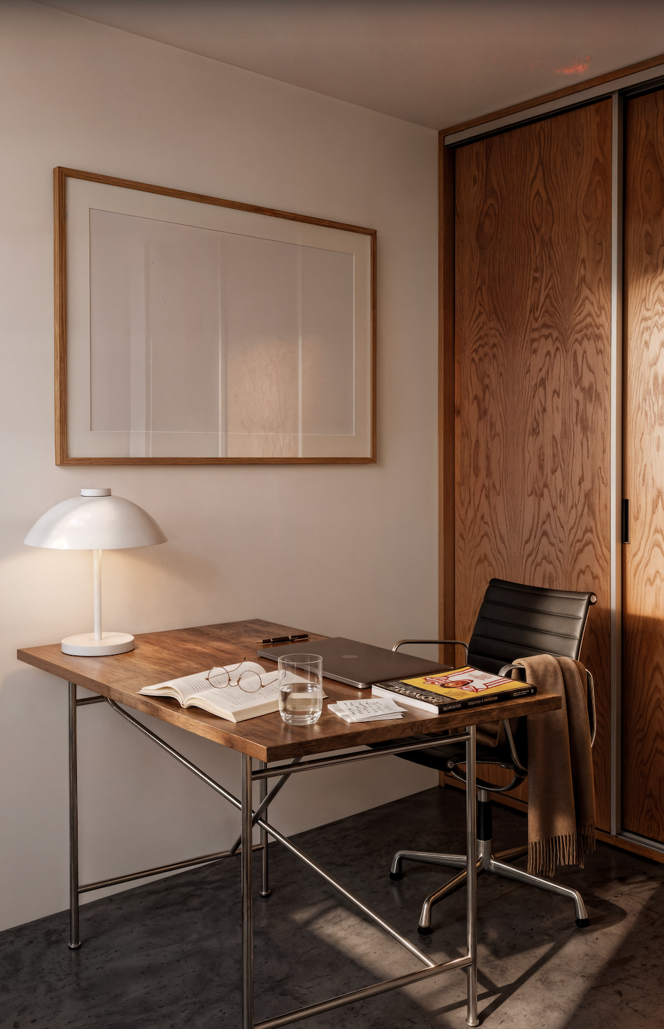 Sala com quadros da Obrah