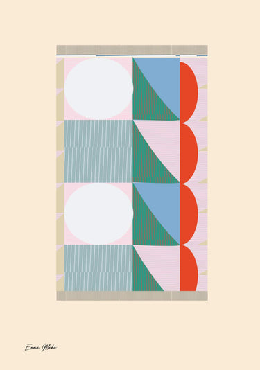 Quadro Bauhaus Rug by Emma Make