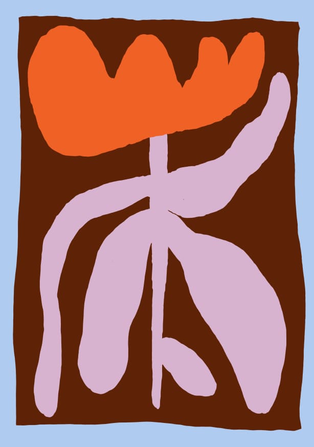 Quadro Abstract Tulip