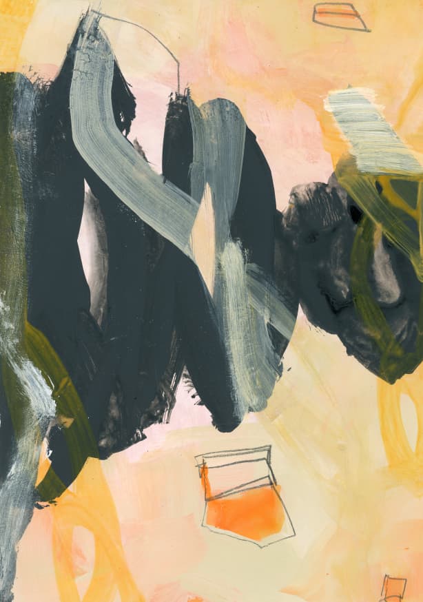 Quadro Abstract Painting IV