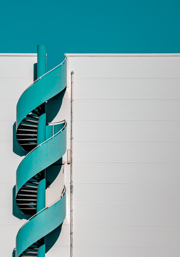 Quadro ... Spiral by Jorg Vollrath