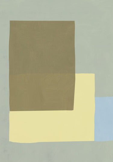 Quadro Overlay of Colors 03 by Xhiang Ming Dean Ng