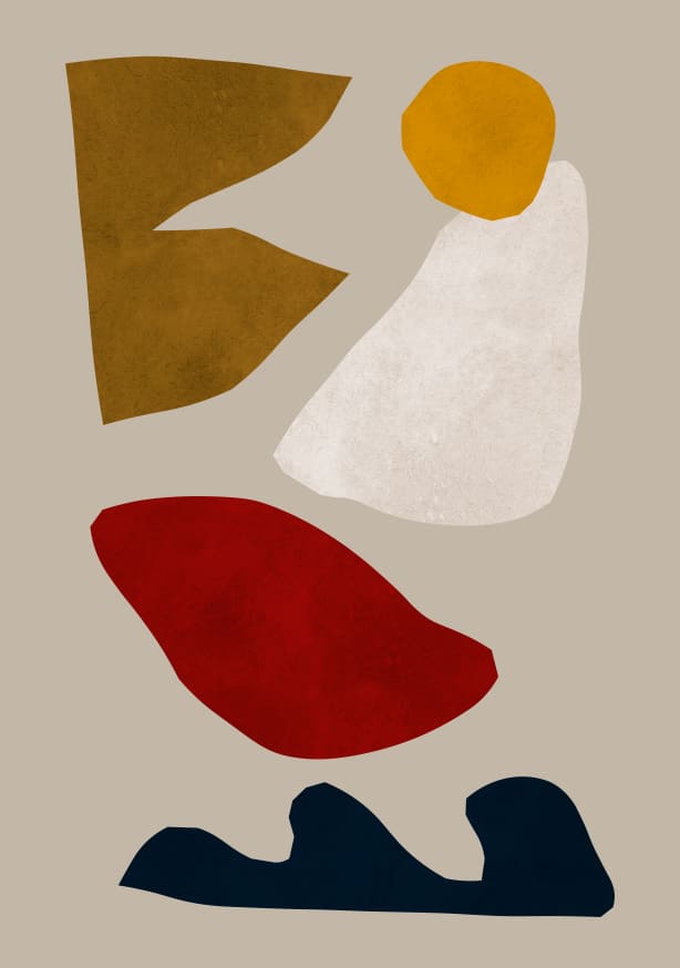 Quadro Expressive Forms 2
