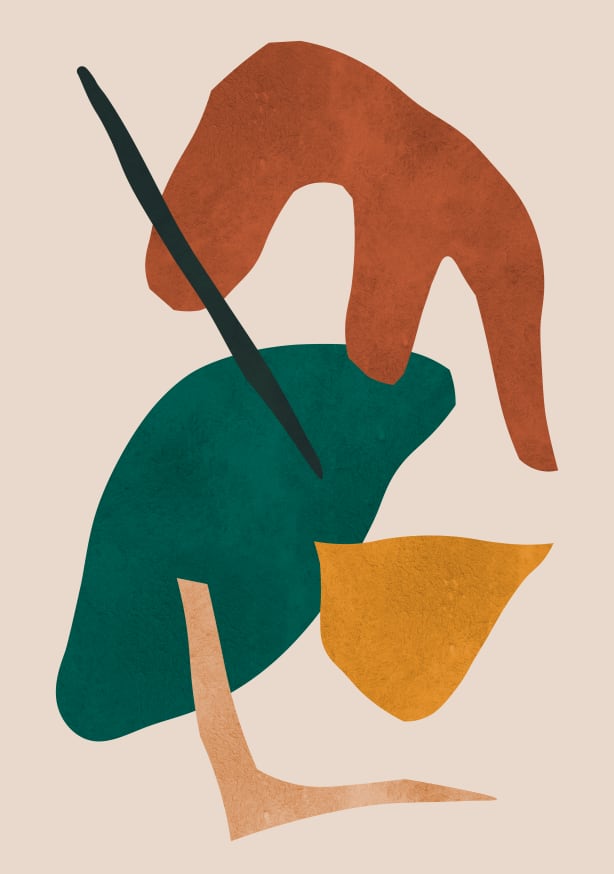 Quadro Expressive Forms 9