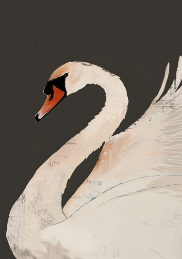Quadro The Swan By Andreas Magnusson