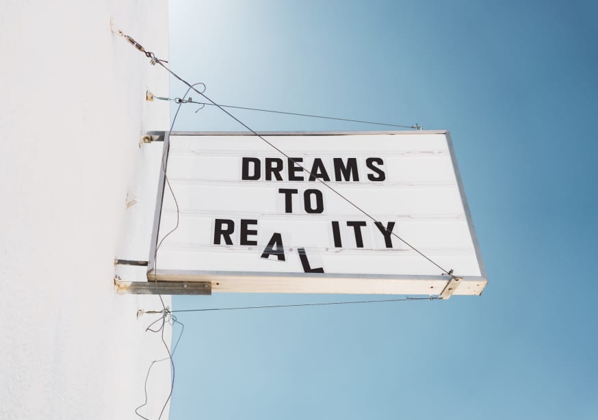 Quadro Dreams To Reality By Bethany Young