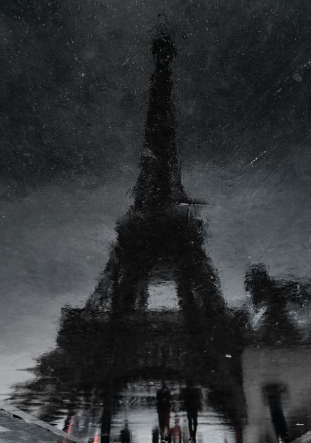 Quadro Rain In Paris By Roland Weber