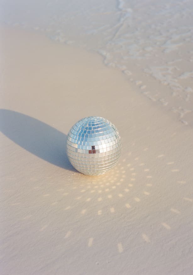 Quadro Disco Beach IV by Bethany Young