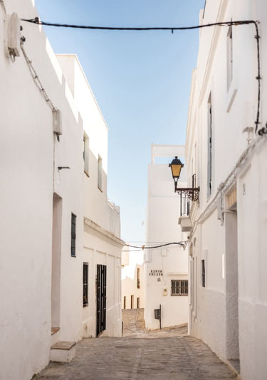 Quadro The White town of Vejer de La Frontera by Raisa Zwart
