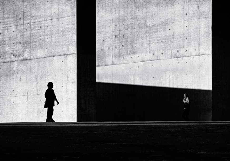 Quadro Stark Concrete Figures by Carlos Costa
