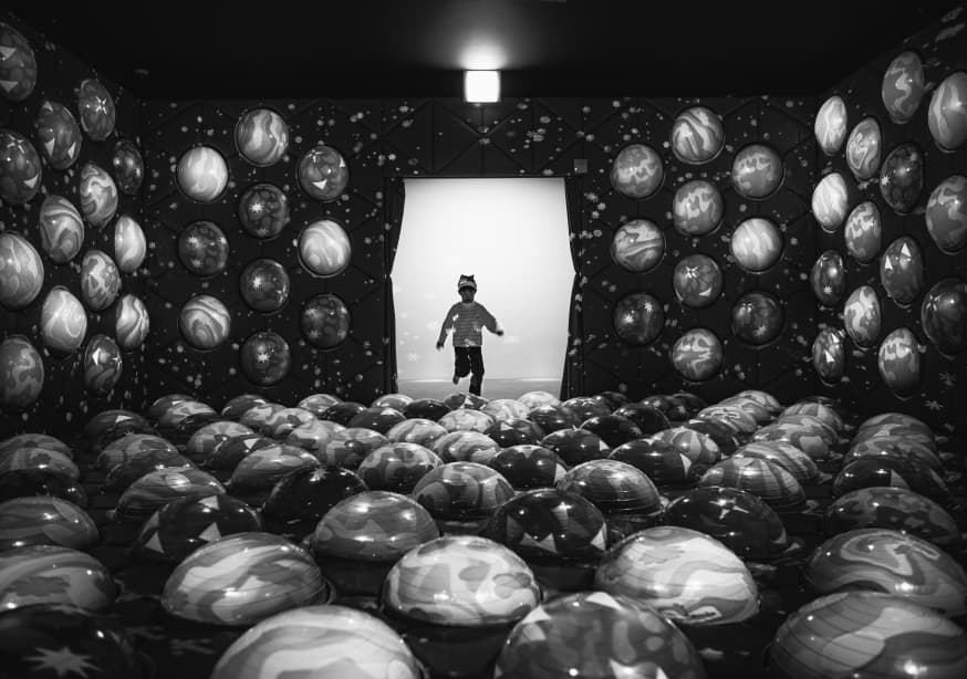 Quadro A Room of Dreams Made of Balls