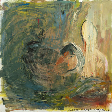Quadro The Fragility of Tought by Orly Ammon