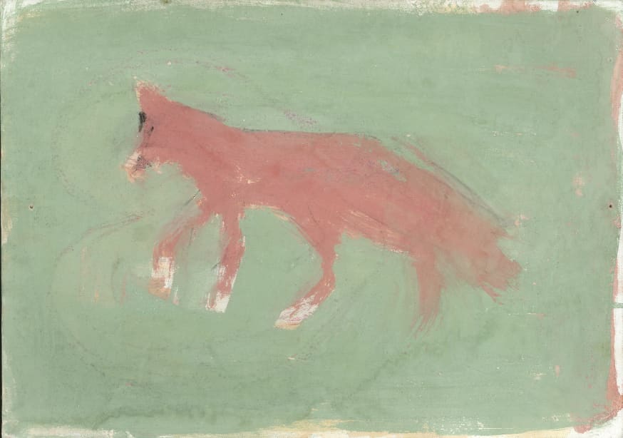 Quadro The Fox in Muted Tones