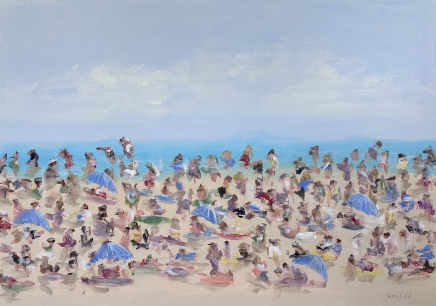 Quadro Beachside Blurs by Emma Bell