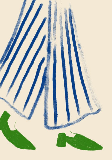 Quadro Striped Walkway by Anna Mielniczuk
