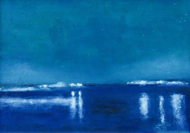 Quadro Nocturne 1 Dark Harbor By Richard Gombar