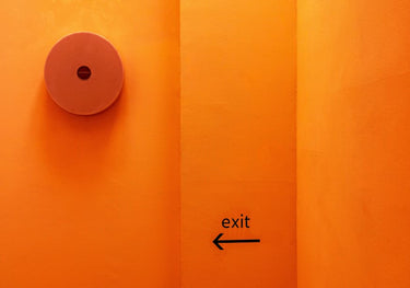 Quadro Exit by Heike Wolters Wrase