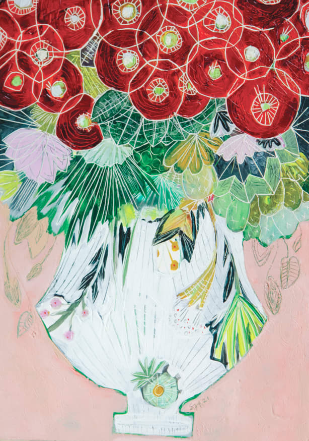 Quadro Scarlet by Sarah Fitzgerald