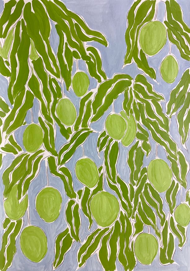 Quadro Raw Mango by Rushati Chowdhury