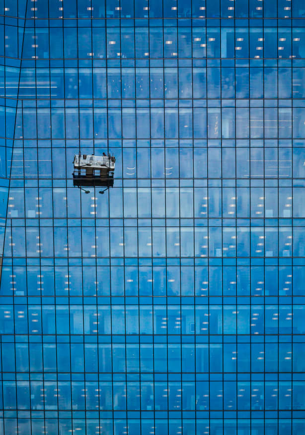 Quadro Window Washing no 9 Color Version by the Learning Curve