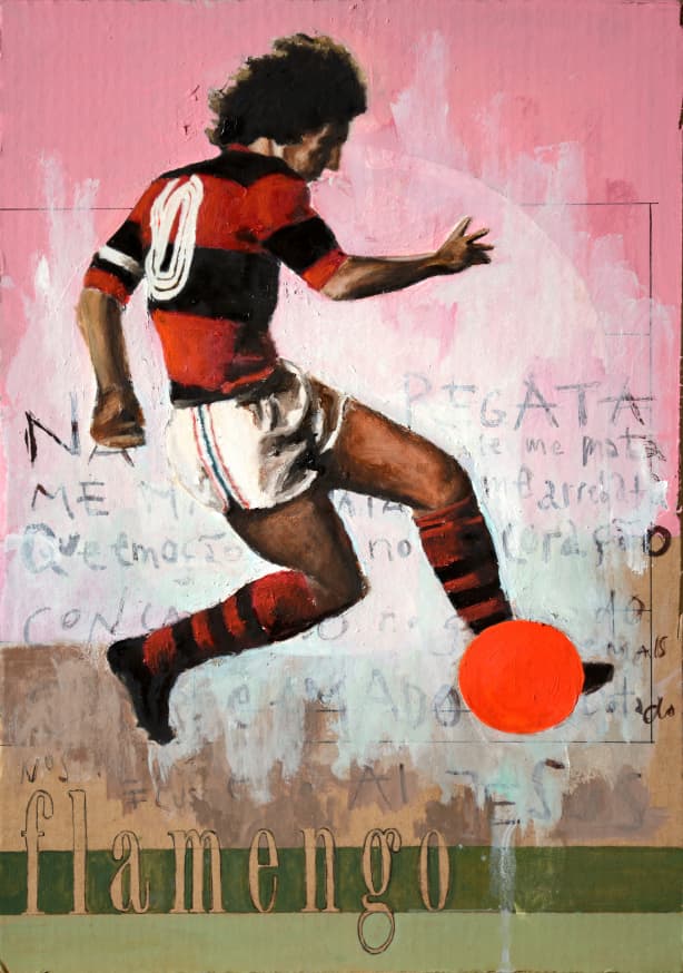 Quadro One Love Flamengo by David Diehl
