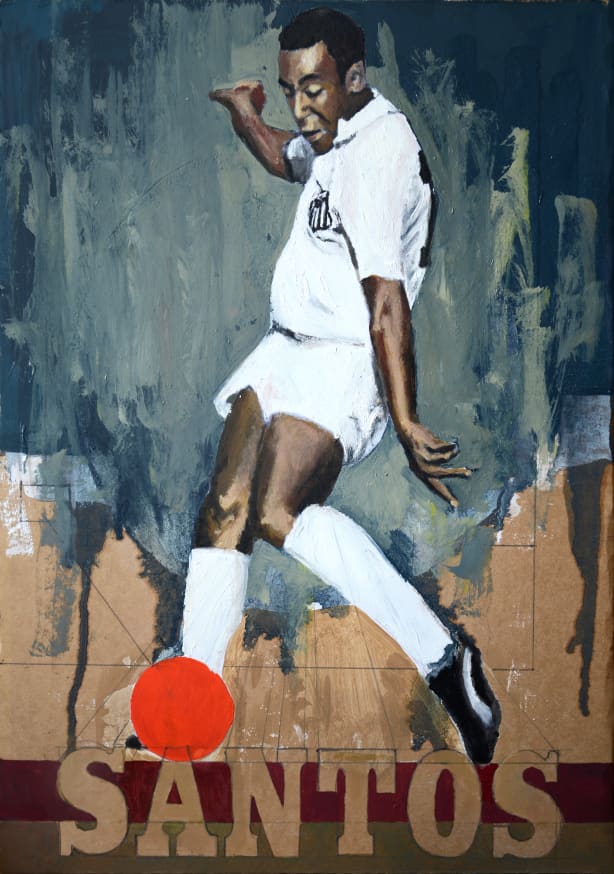 Quadro One Love Santos by David Diehl