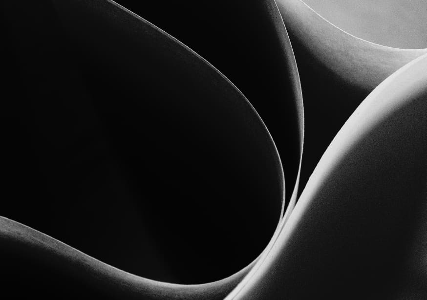 Quadro Flowing Abstract Forms