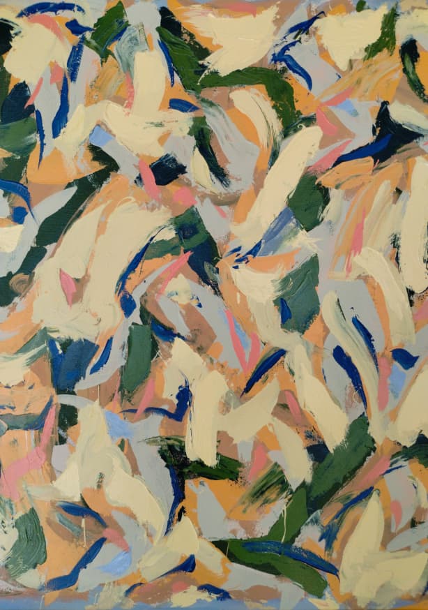 Quadro Untitled 2019 Yellow Green