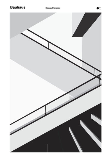 Quadro Bauhaus Staircase by David Vineis