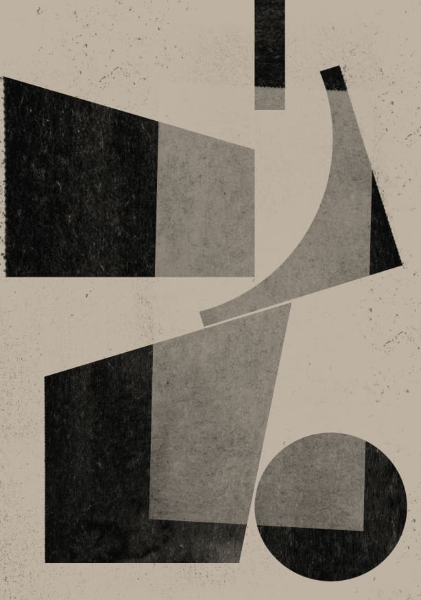 Quadro Geometric Harmony II
