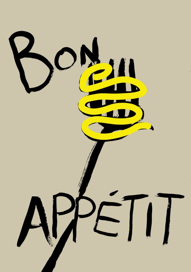Quadro Bon Appetit