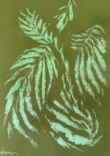 Quadro Palms I by Dorothy Fagan