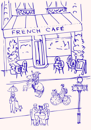 Quadro French Cafe by Rs Lab Studio