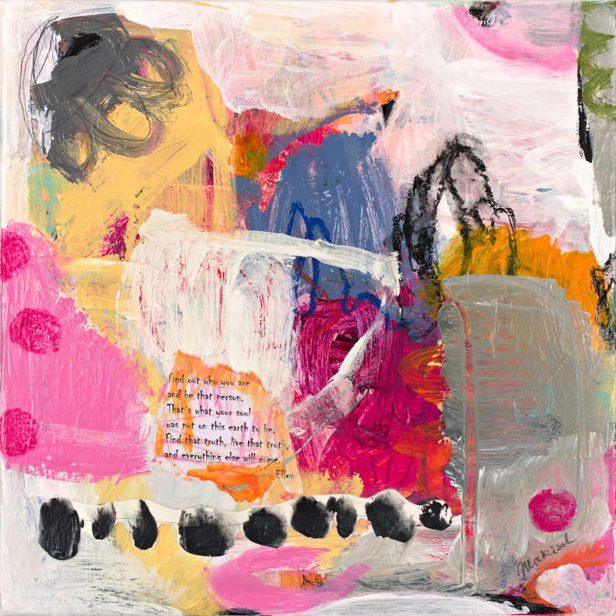 Quadro Colorful Message