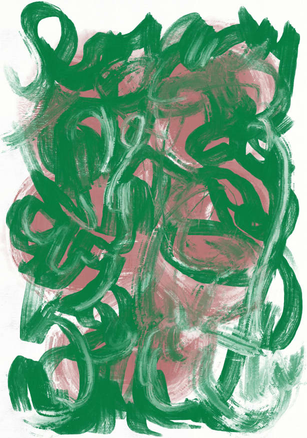 Quadro Chaos Green