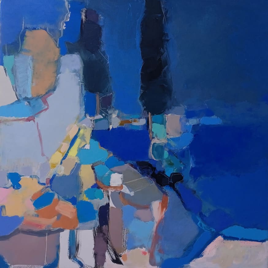Quadro Blue Blue Day