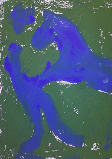 Quadro Dancing with Horses by Li Gessbo