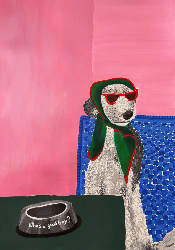 Quadro Stylish Poodle Sunglasses
