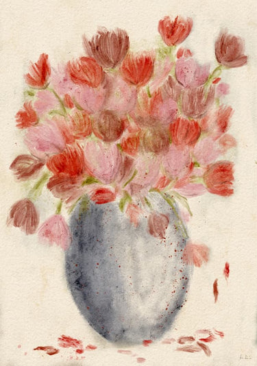 Colorful Bloom Vase