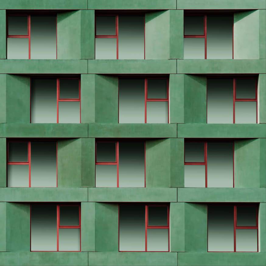 Quadro Urban Green By Luc Vangindertael (lagrange)