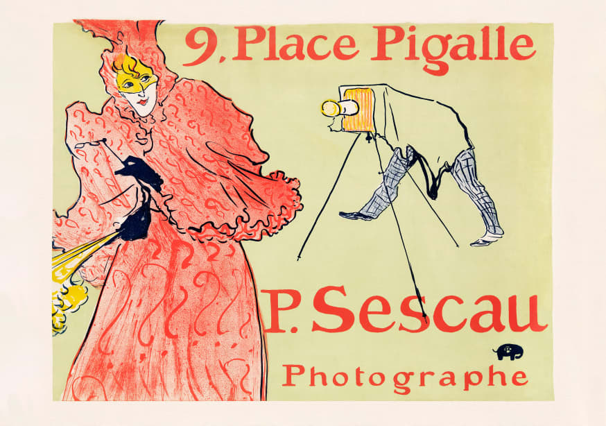 Quadro Le Photographe Sescau (1894)